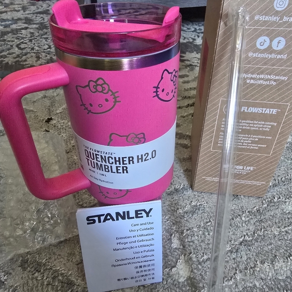 Stanley Other - EXCLUSIVE MUST-HAVE Stanley x Hello Kitty 40 oz Quencher H2.0 Tumbler